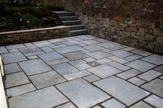 A beautiful paving design. A beautiful paving design.