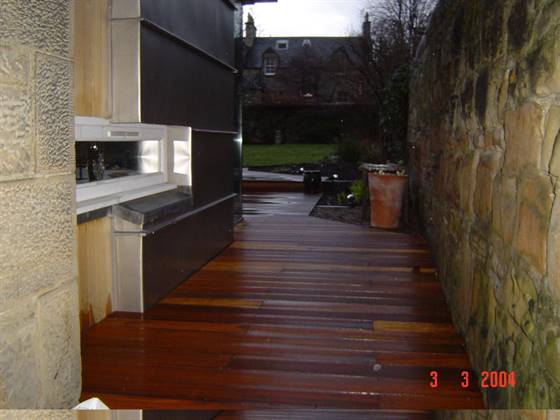 hardwood decking edinburgh