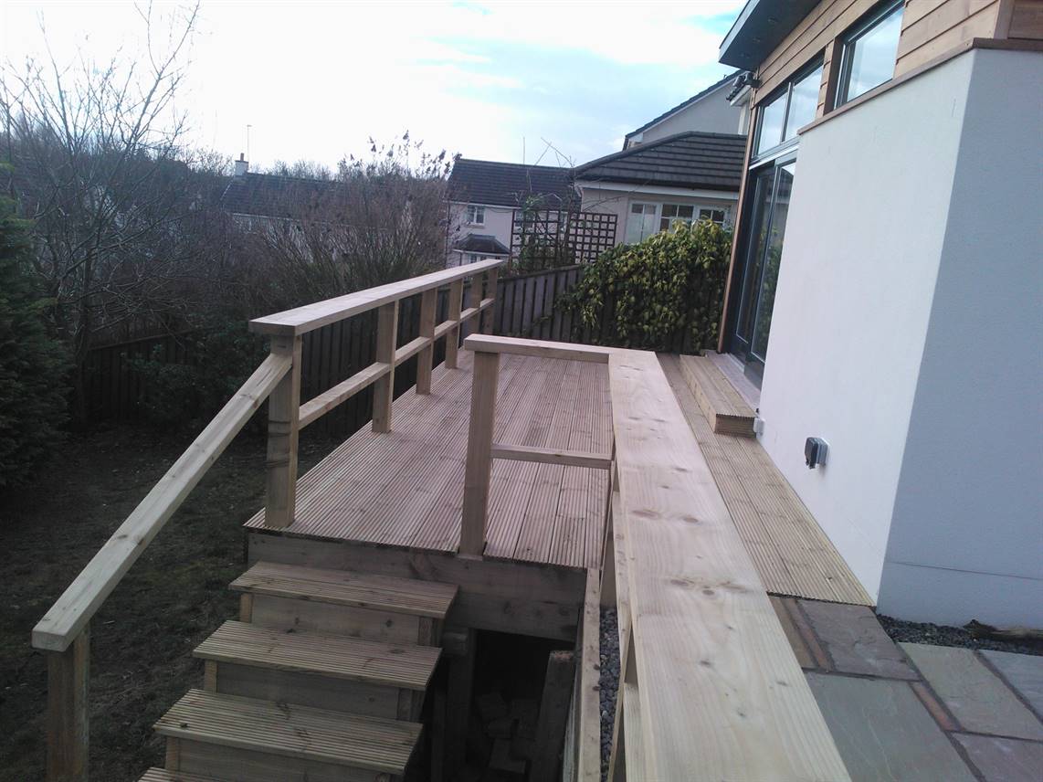 garden decking edinburgh
